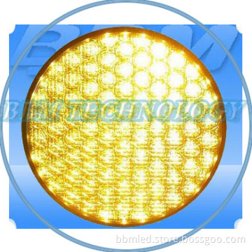 200mm Yellow High Bright Traffic Light Lamp with Cobweb Lens